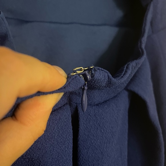 - Lulus blue Skater Dress -small - Picture 5 of 12